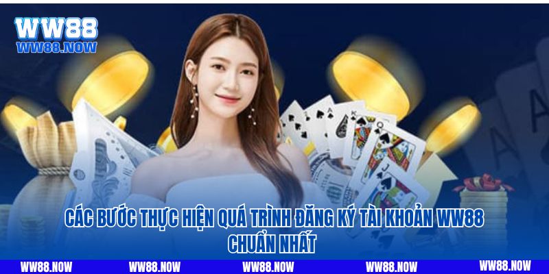 Các bước thực hiện quá trình đăng ký tài khoản WW88 chuẩn nhất 